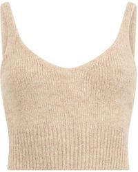 Peserico - V-Neck Sleeveless Top - Lyst