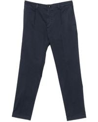 Michael Coal - Pleated Straight-Leg Trousers - Lyst