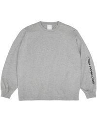 Gosha Rubchinskiy - Logo-Print Long-Sleeve T-Shirt - Lyst