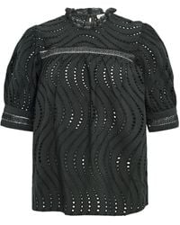 Ulla Johnson - Short-Sleeve Blouse - Lyst