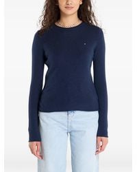Tommy Hilfiger - Logo-Embroidered Sweater - Lyst