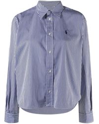 Polo Ralph Lauren - Striped Cotton Button-Up Shirt - Lyst