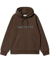 Carhartt - Sudadera con capucha y logo bordado - Lyst
