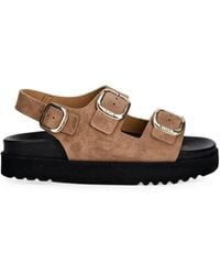 Scholl - Blake Buckle-Fastening Flatform Sandals - Lyst
