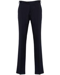 Lardini - Pressed-crease Tailored Trousers - Lyst