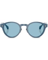 Moncler - Ember Round-Frame Sunglasses - Lyst