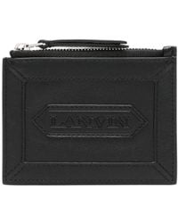 Lanvin - Logo-Patch Wallet - Lyst
