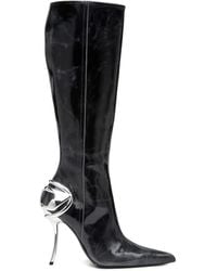 DIESEL - D-Ten&Half Knee-High Boots - Lyst