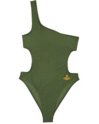 Vivienne Westwood - カットアウト ワンショルダー水着 - Lyst