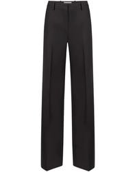 Nina Ricci - Wide-Leg Wool Trousers - Lyst