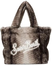 MC2 Saint Barth - Colette Faux-Fur Tote Bag - Lyst