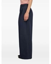 Semicouture - Side-Pocket Palazzo Pants - Lyst