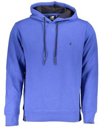 U.S. Grand - Embroidered-Logo Cotton Hoodie - Lyst