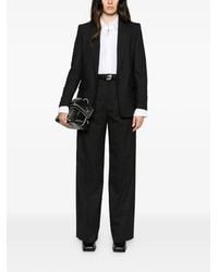 DRYKORN - Blazer Boutonné À Fines Rayures - Lyst