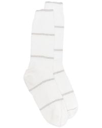 Eleventy - Striped Socks - Lyst