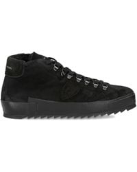 Philippe Model - Baskets Montantes En Daim - Lyst