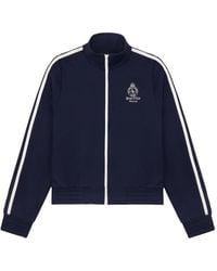 Sporty & Rich - Side-Stripe Zip-Up Track Jacket - Lyst