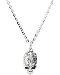 Emanuele Bicocchi - Large Skull Necklace - Lyst