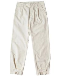 Winnie NY - Straight-Leg Buttoned Trousers - Lyst