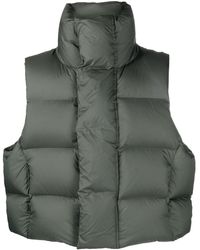 Entire studios - Padded Quilted Down Gilet - Lyst