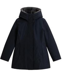 Woolrich - Boulder Faux-Fur-Trim Parka - Lyst