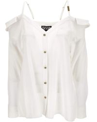 Versace Jeans Couture - Off-Shoulder Blouse - Lyst
