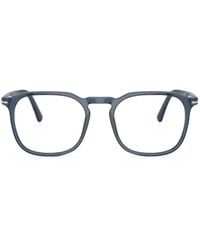 Persol - Geometric-Frame Glasses - Lyst