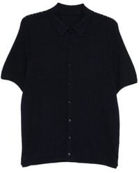 Bompard - Waffle-Knit Buttoned Shirt - Lyst