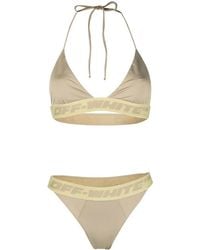 Off-White c/o Virgil Abloh - Logo-Band Bikini Set - Lyst
