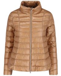 Herno - Classic Tailored Jacket With Structured Collar And Glossy Finish - Lyst