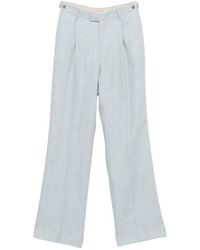 Berwich - Simona Pleated Trousers - Lyst