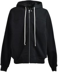 Rick Owens - Hooded Zip-Up Jacket - Lyst