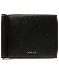 Bally - Portefeuille en cuir Banque à design pliant - Lyst