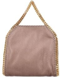 Stella McCartney - Schultertasche Mit Ziernähten - Lyst
