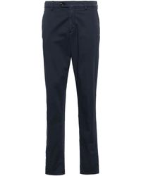Lardini - Mid-Rise Tapered Chinos - Lyst