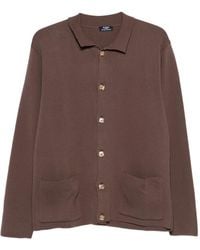 Barba Napoli - Button Patch-Pocket Cardigan - Lyst