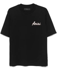 Amiri - City' Crewneck T-Shirt - Lyst