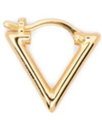LAG World - Mini Lil Triangle Earring - Lyst