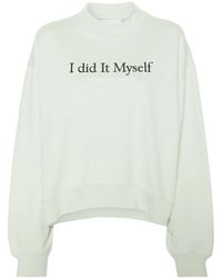Axel Arigato - I Did It Myself Organic Cotton Sweatshirt - Lyst
