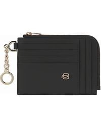 Piquadro - Circle Leather Card-Holder - Lyst
