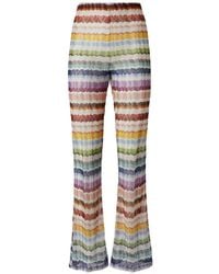 Missoni - Zigzag Tulle Cover-Up Trousers - Lyst