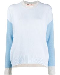 Marni Jersey con diseño colour block - Azul