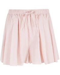 FEDERICA TOSI - Drawstring Shorts - Lyst