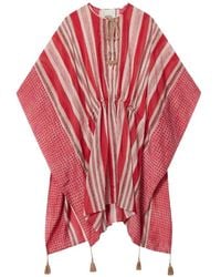 Isabel Marant - Loreliz Striped Tassel Beach Kaftan - Lyst
