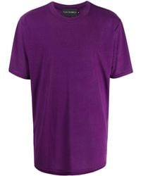 Yuiki Shimoji T-shirt à coupe ample - Violet