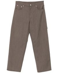Moschino - Belt-Loop Pocket Trousers - Lyst