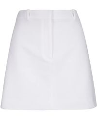 Veronica Beard - Cotton Mini Skirt - Lyst