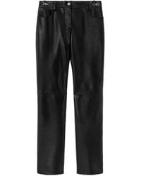 Versace - Leren Broek - Lyst