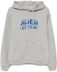 Adererror - Logo-Embroidered Hoodie - Lyst
