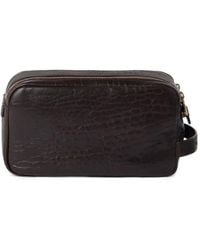 Brunello Cucinelli - Leren Toilettas - Lyst
